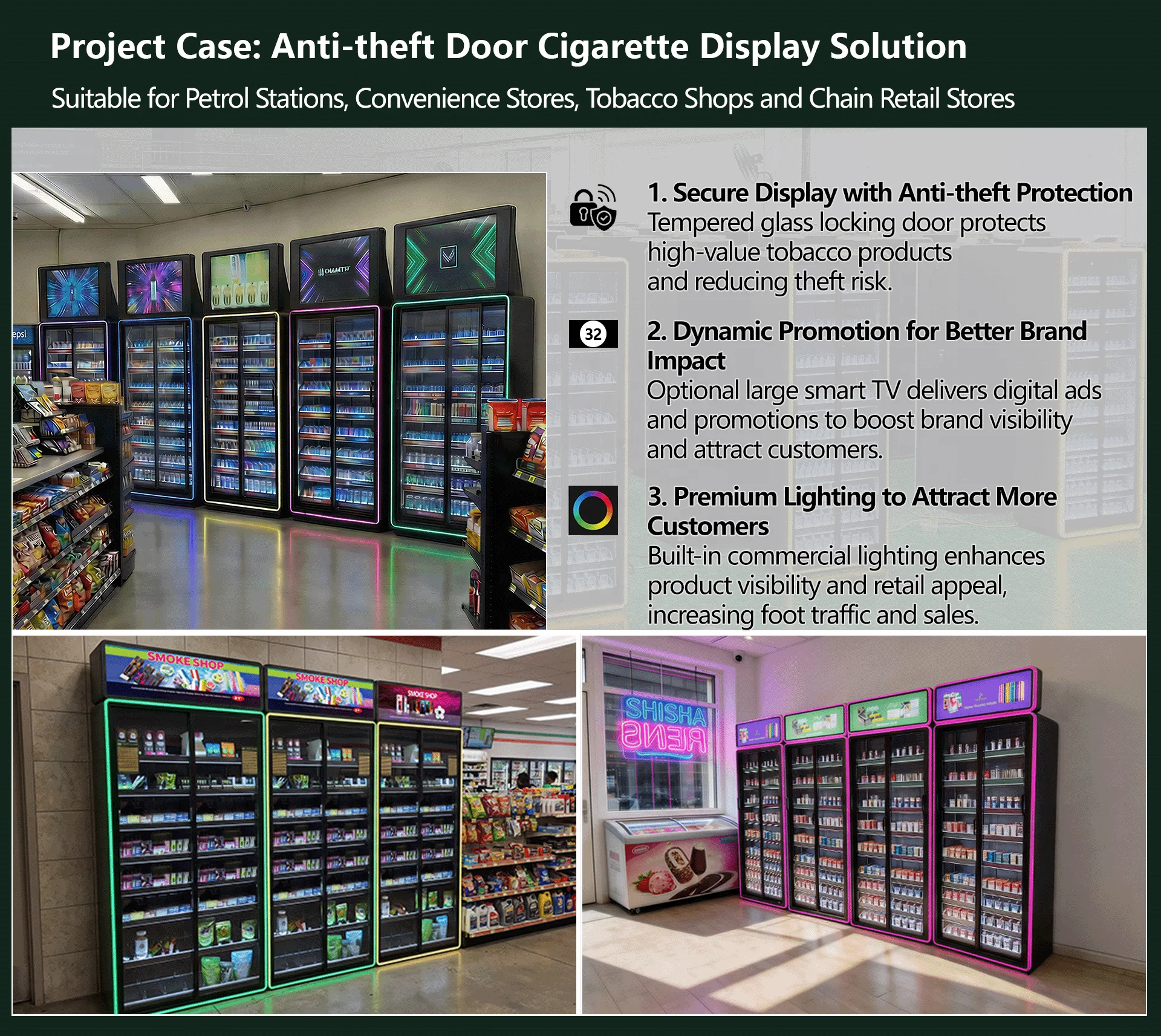 gas station cigarette display File:Cigarette 2023.jpg making your use more convenient while maintaining a clean and orderly interior TobacPro Cigarette Display Rack With