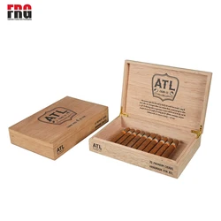 Новое поступление оптовая продажа деревянные коробки для сигар ручной работы логотип на заказ Хранения