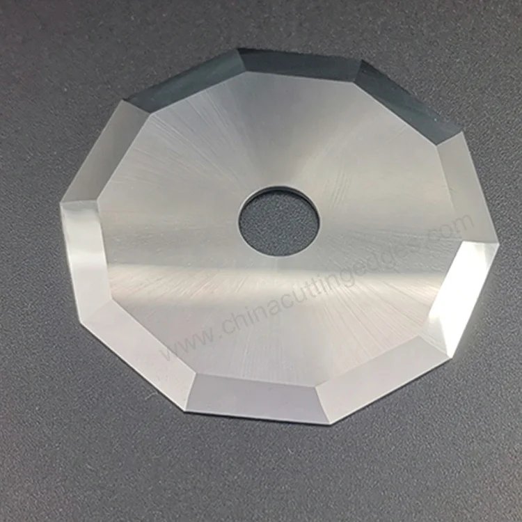 Decagonal Carbide Cloth Textile Cutting Blade Knife 10 Ten Side Sewing Blade