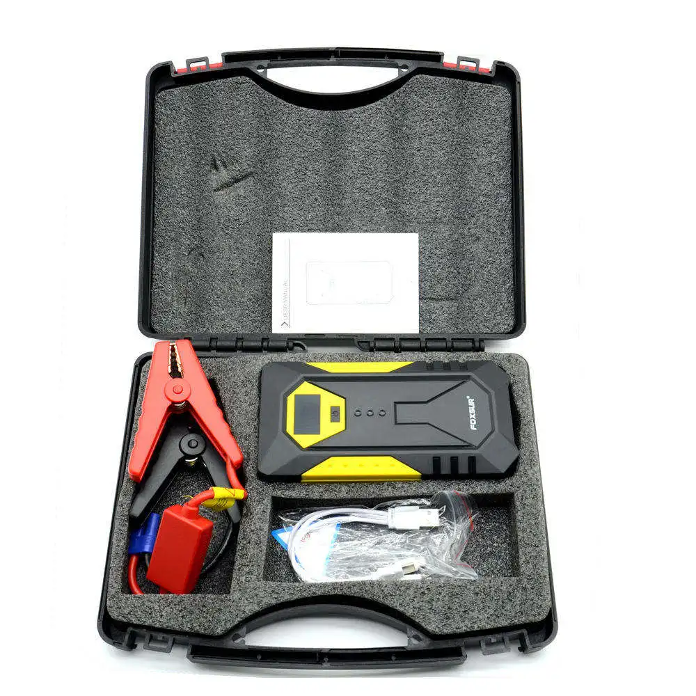 6000mAh 12V Emergency Portable Vehicle Car Battery Booster Pack Power Bank and Jump Starter Car Emergency Charger - view 5