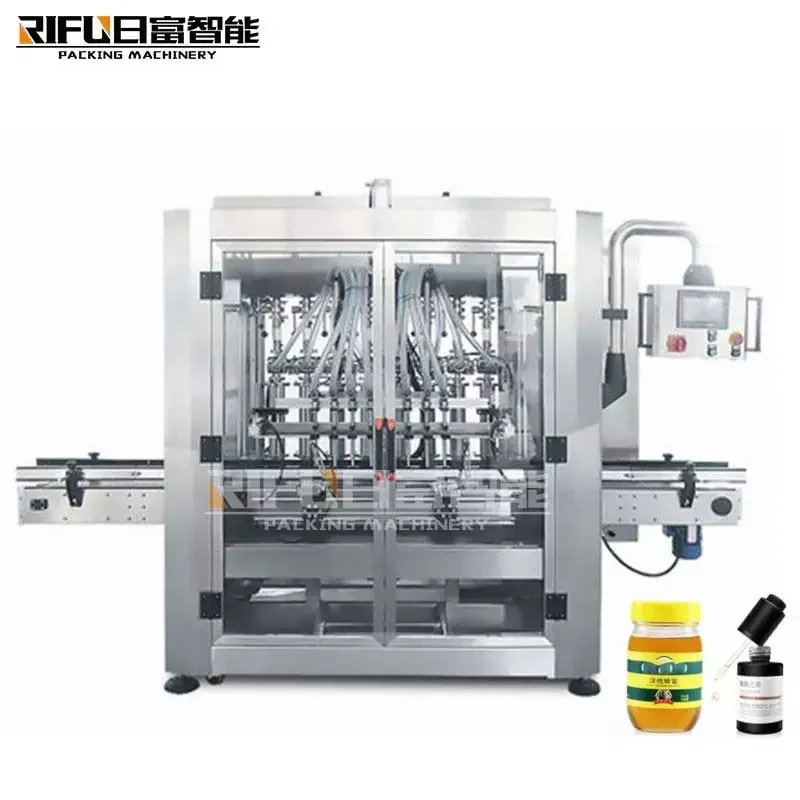 Easy to Operate 1-80ml Liquid Pneumatic Syringe Filling Machine Price