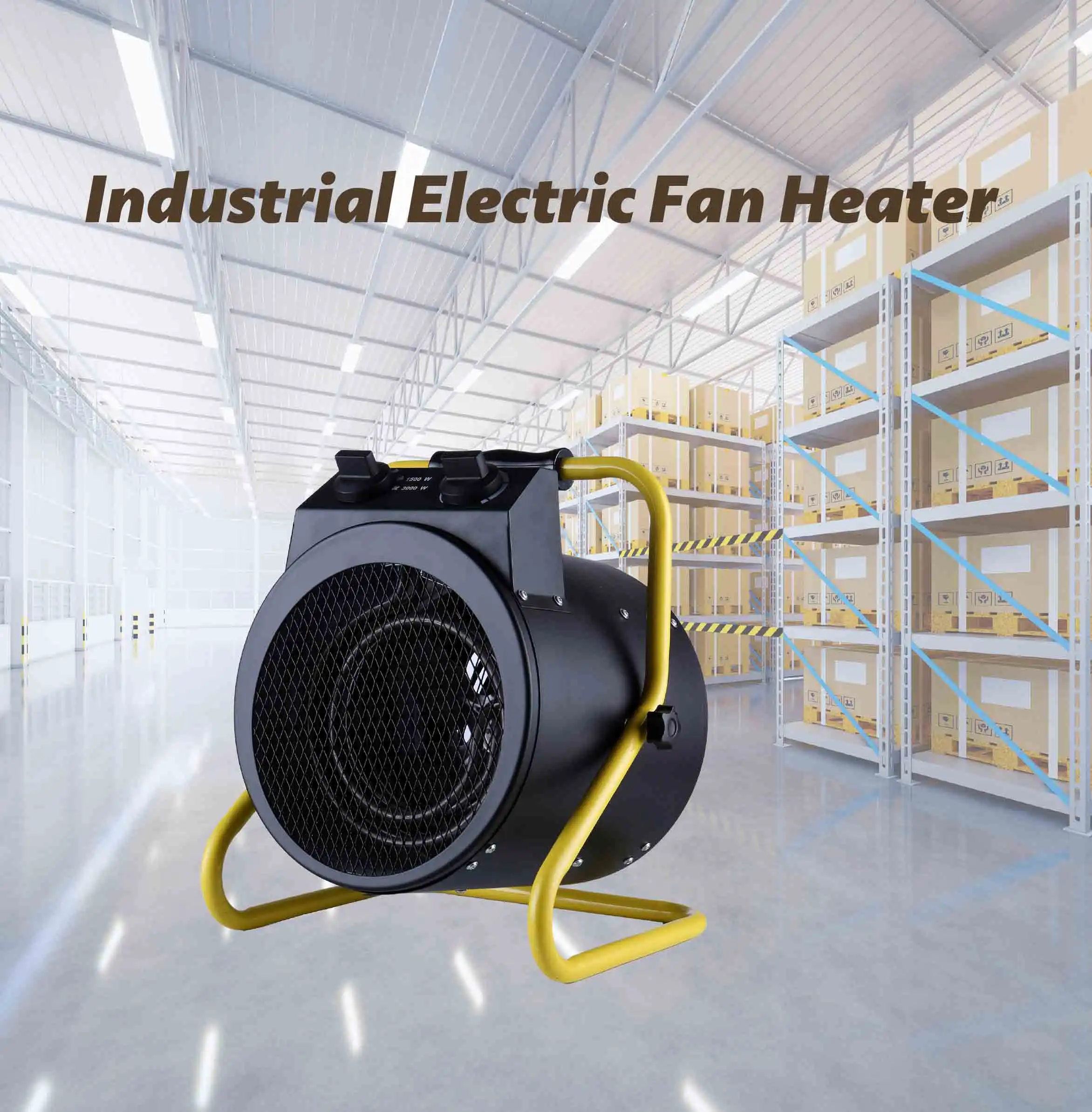 Industrial Fan Heater 3000w Heater Sealey EH3001 Industrial 3KW