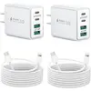 2-Pack Plug /6FT C-L White