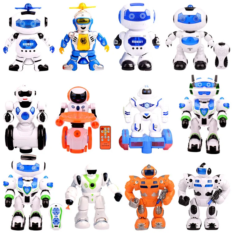 Alibaba Popular Robot Toy Dancing Robot With Light And Music