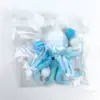 Pulpo-azul blanco