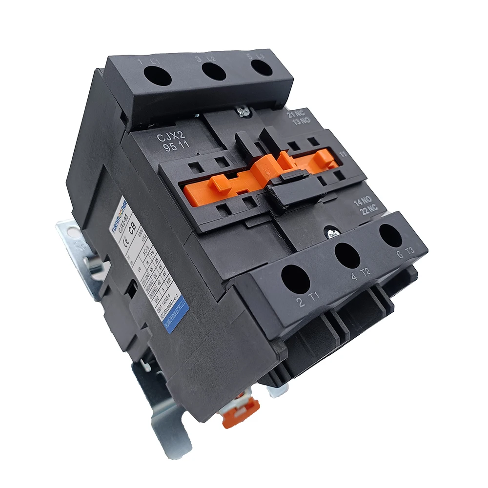 CJX2 контакторов переменного тока CJX2-9511 95A 3P 1NO1NC24V 36V 48V 72V 110V 127V 220V 230V 380V 400V магнитный