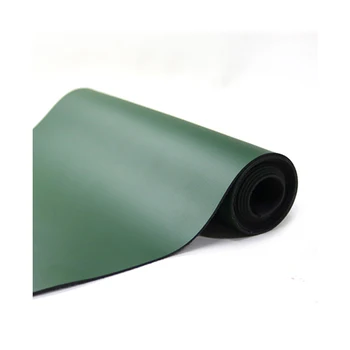 Professional Leather Manufacturer for car modification Wholesale Dark green Pu microfiber Leather Car Seat Furniture