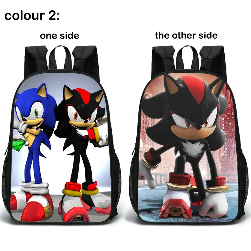 2023 Sonic Backpack Near Me Cartoon SONIC Children School Bags Kids  Kindergarten Bag Girls Boys School Schoolbag Bookbag Mochila