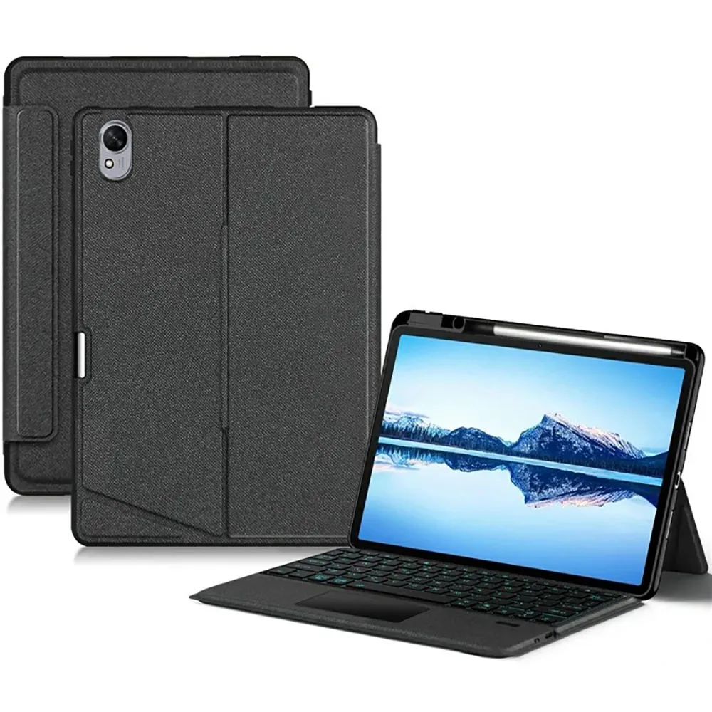 Laudtec Wireless Bluetooth Keyboard Tablet Case for Huawei Qingyun C7 Thin and Light Portable With Customization Support