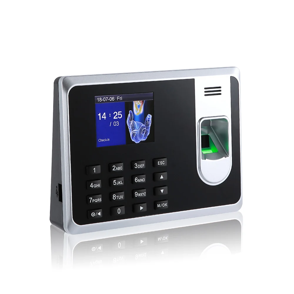 Web Cloud Software Fingerprint & RFID Card Biometric Time Attendance Machine