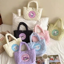 Kawaii Kulomi Large Capacity Bag HK Kitty Cat Shoulderbag Melodi Crossbody Kids Bag Pink  Coin Purse Phone bag