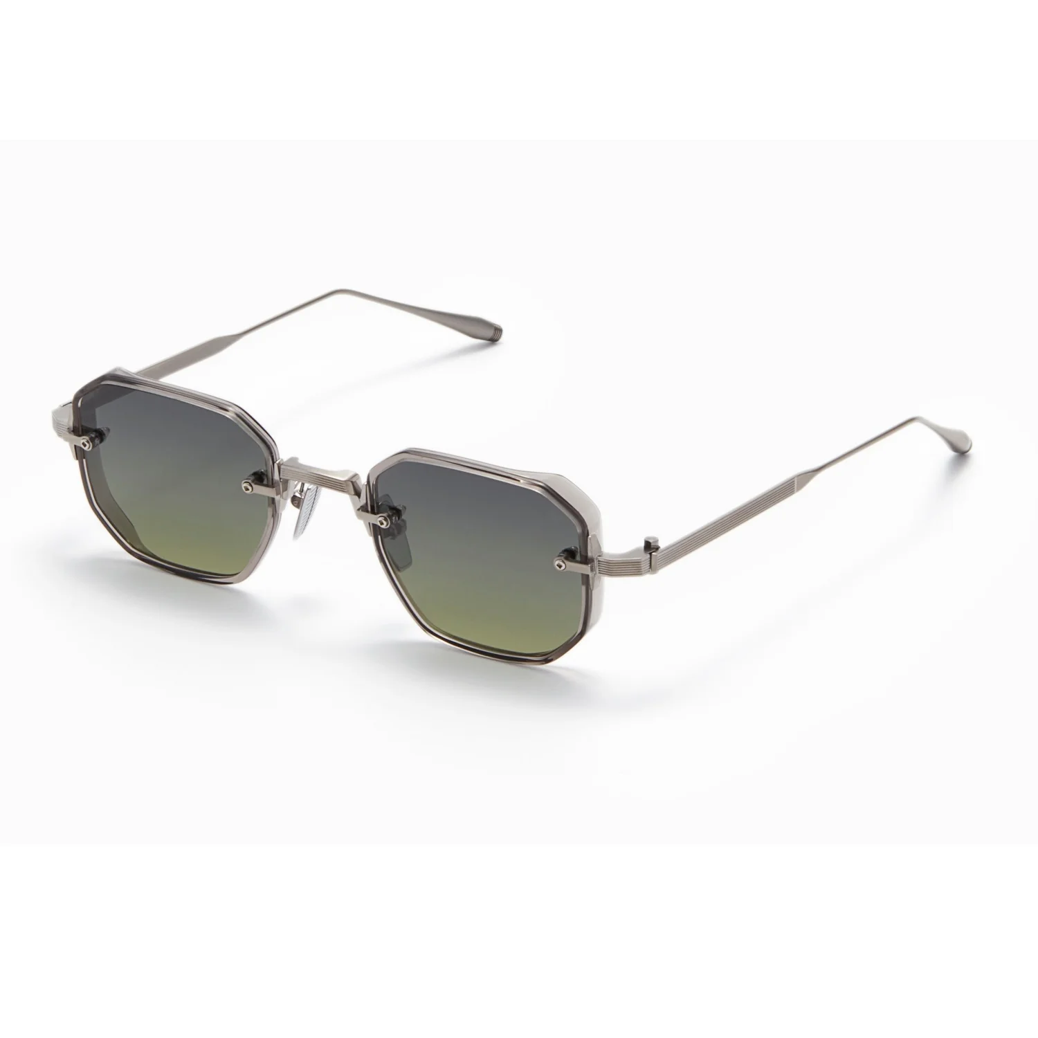 Vintage Square Metal Frame Polarized Sunglasses for Men Women Amazon.com: JIM HALO Square Aviator Sunglasses for Men Women  main image 2