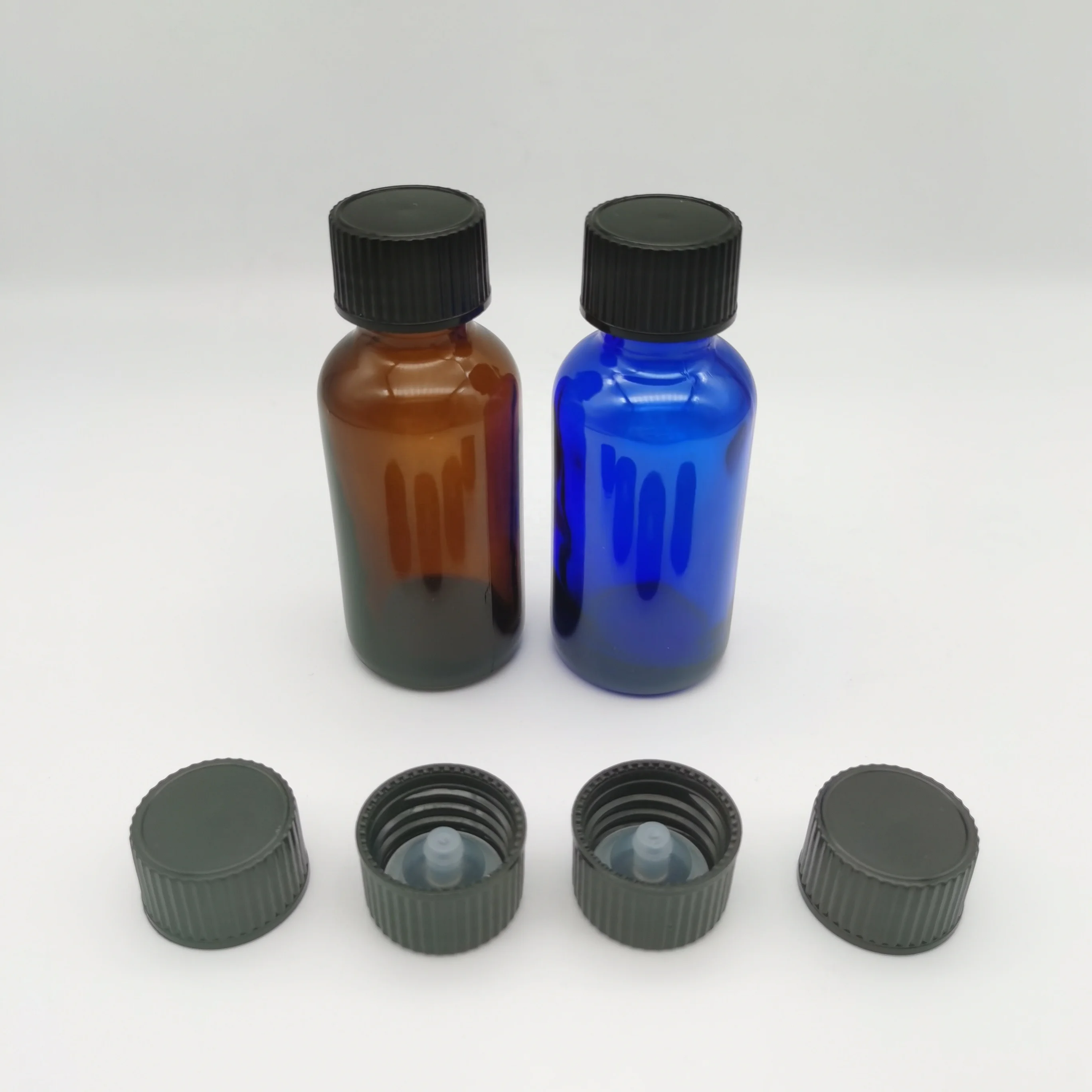 mm 30 or 50 20 qty 10 Black Screw polycone cap for glass bottle 18GL 