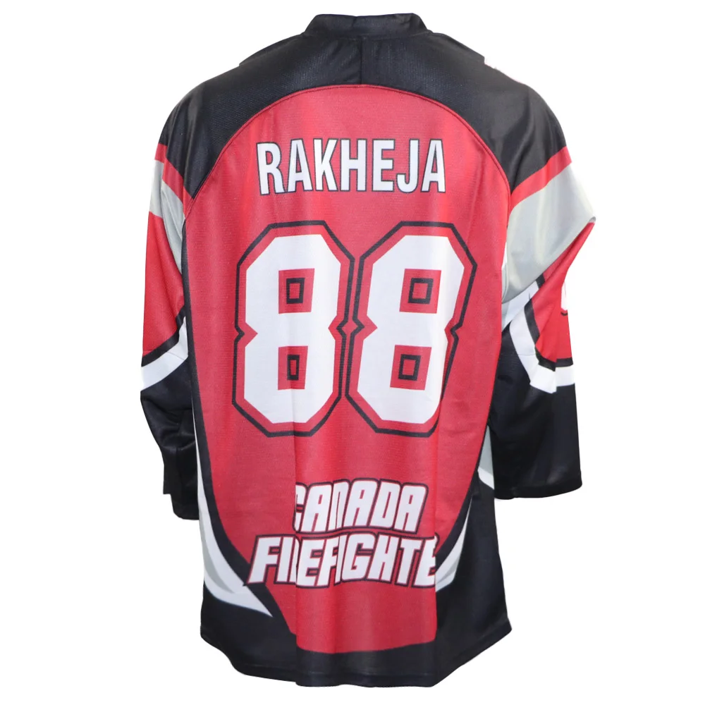 Выполненная на заказ сублимационная обратная хоккейная