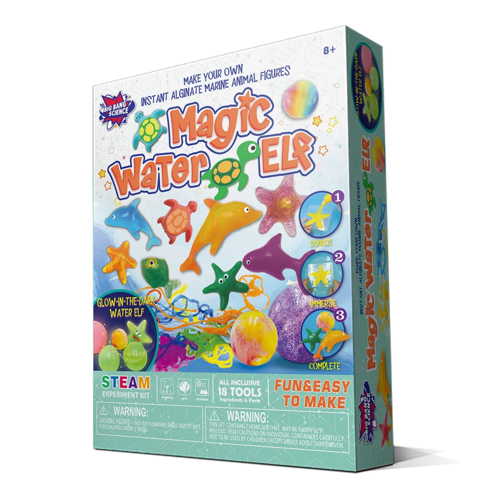 Stem Educational Toys for Kids Learning Toys for Kids DIY Experiment Science Kit for Kids Magic Water Elf Toys