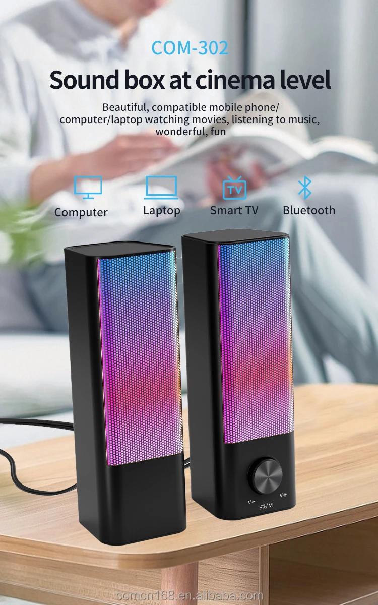 New Gadgets 2023 Home Audio System Desktop Pc Mini Digital Usb Magnetic Premium Computer Speaker