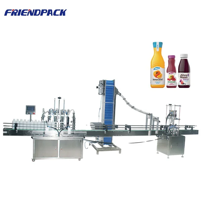 Filling capping machine Production Line automatic 4 Heads Cream Lotion Liquid Cosmetic Filling capping machine Production Line