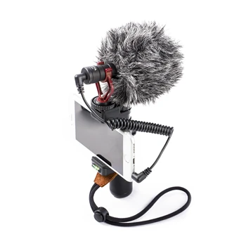 BOYA BY-MM1 Compact On-Camera Video Microphone Recording Interview Microphone for Smartphone DJI Osmo DSLR detail image