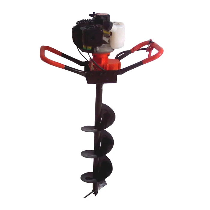Manual Petrol Power Earth Auger Drilling Digging Machine Tree Hole Ground Driller