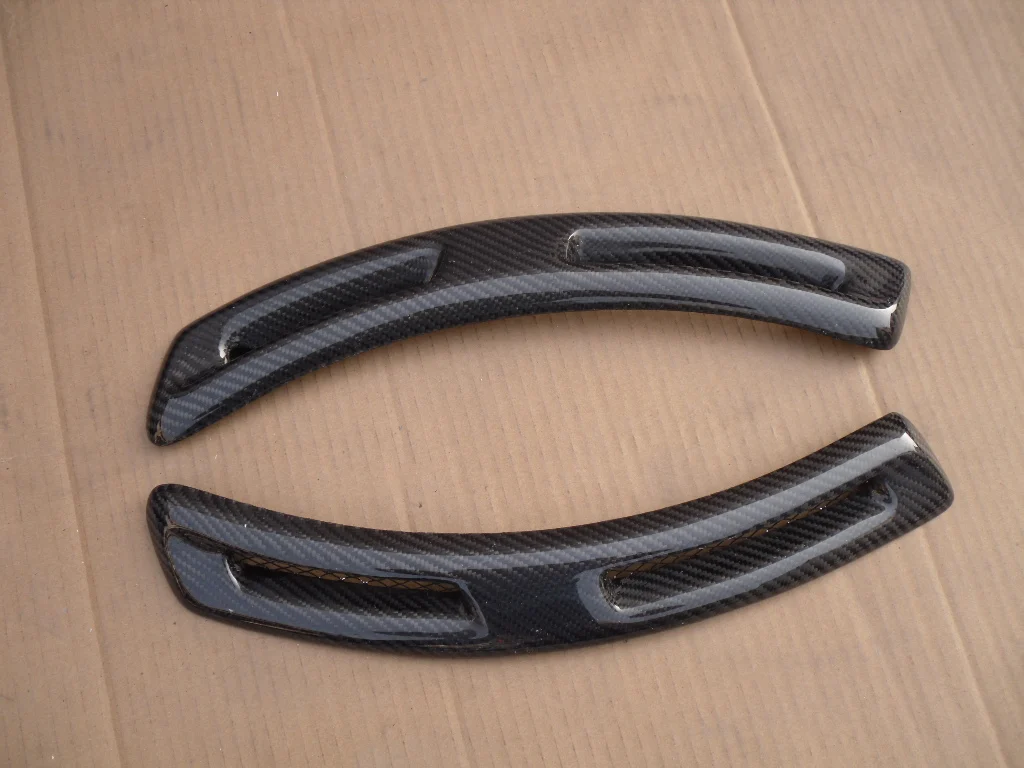 Передние вентиляционные отверстия из углеродного волокна для EVO X EVO 10 V-style