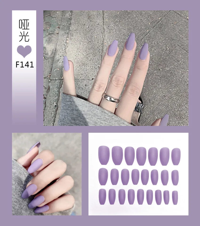 Tiktok New Trendy Finger Nail Ring 10pcs For A Set Diy Colorful Nail ...