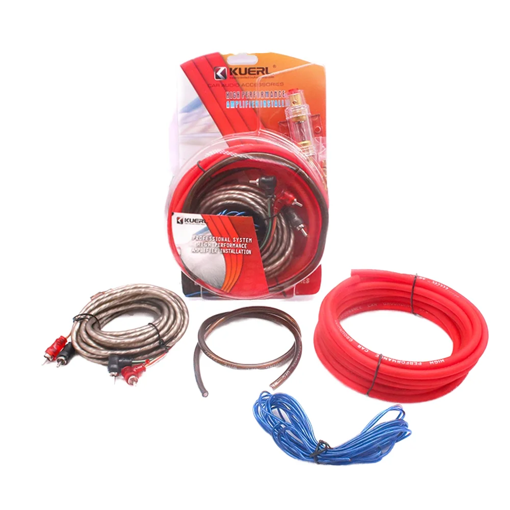 Complete 4 Channels 2000w 4 Gauge Amplifier Installation M 1196009 - Foto 7