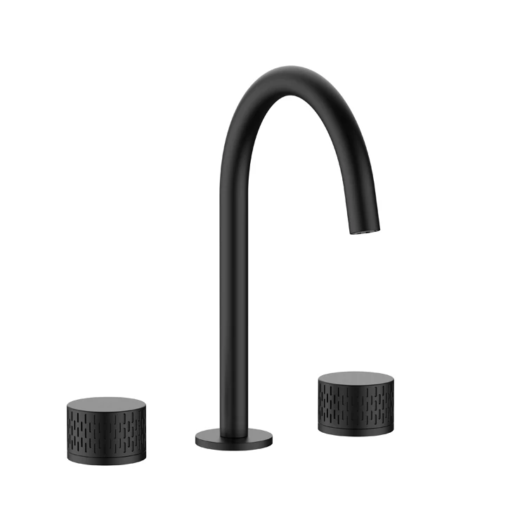 Kb Tek High End Bathroom Basin Faucets Two Handle Wash Mixer Water Taps