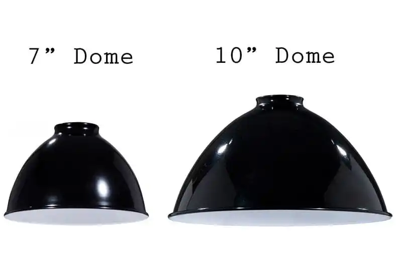 Enamel Shade 10" Dome Design Choose Color Top Quality Supplies for Your Handmade Lighting Lamps Metal Pendants Etc