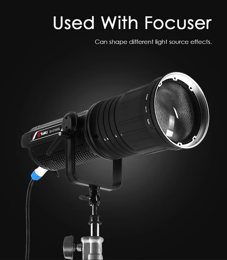 Tolifo Skd7000sl High Power 700w Cob Led Video Film Studio Light With Factory Price Buy High