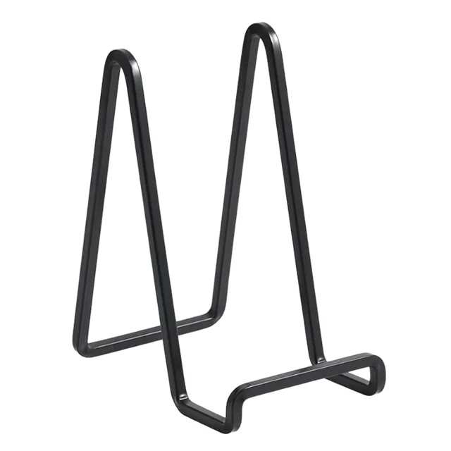 Best Price Handmade Metal Plate Holder Display Stand Zinc Plated Finish Free Sample for Design Stands Craft Packed Box-Hardware