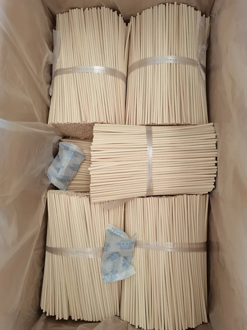 Home Decor Natural Rattan Reed Sticks Customized Size 2.5mm 3mm 3.5mm