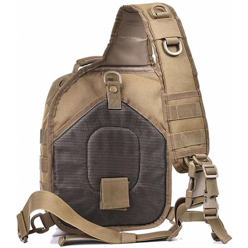 China Factory Customized Assault Sling Bag Tactical Shoulder Sling Backpack Good Quality Tactical Carry Bag