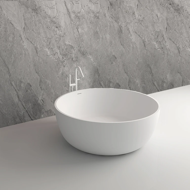 SM-8615 новейший дизайн для купания оптовая продажа круглых отдельно стоящих ванн