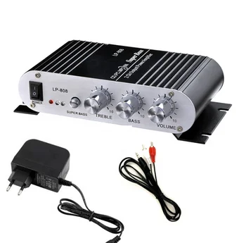 Amplificatore HiFi DollaTek LP-808 Portatile - 12V, Audio Pulito Per Auto O Casa - Foto 8