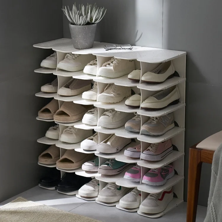 Organizador Zapateras De 6 niveles Para Zapatos Plegable Acrílico