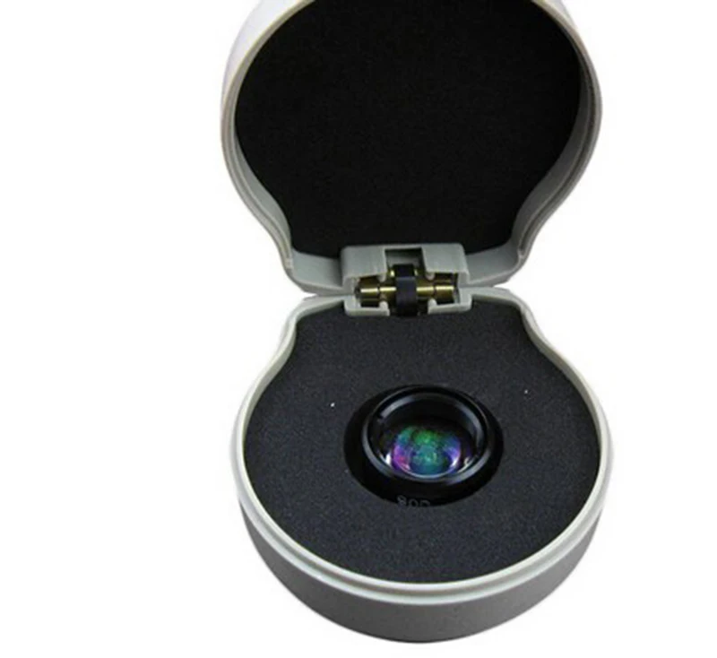 Optical Aspheric Lens for Slit Lamp Eye Examine 90D Fundus Retina Lens Ophthalmic Equipment