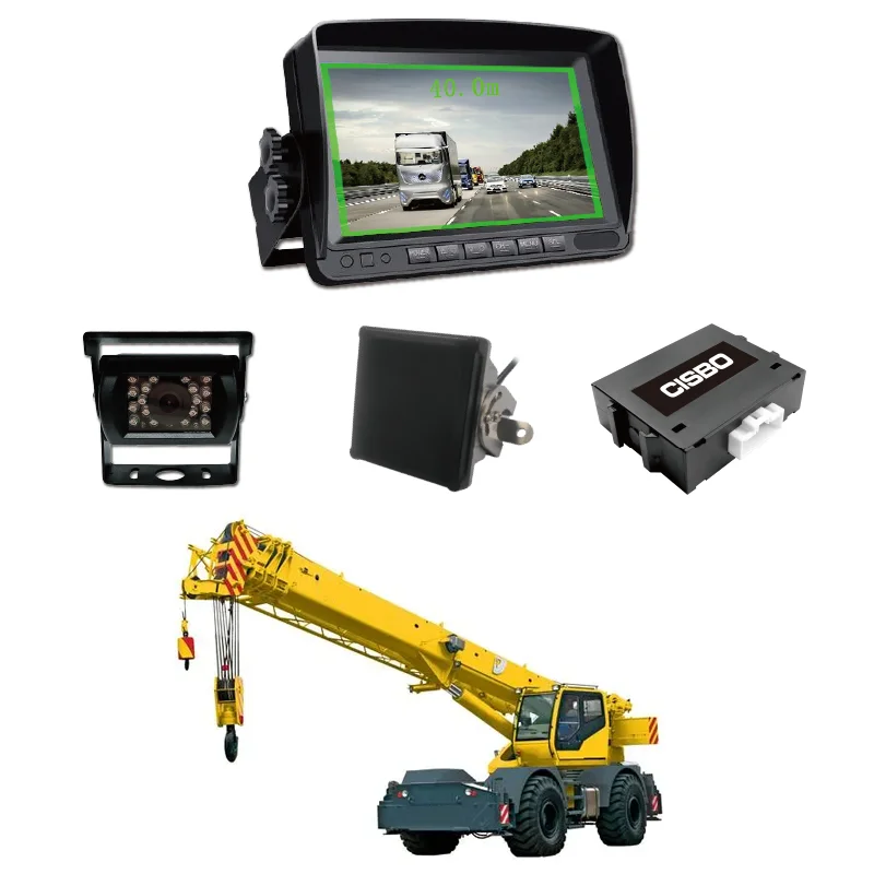 Crane Camera System with Rear Sensor for Heavy Duty Equipment| Alibaba.com