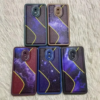 Factory Price TPU Leather Pattern Design Phone Case for ITEL A16 Custom Printing Phone Cover for Samsung A15 A25 A35 A55 5G