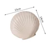 Plato de concha beige-fun uno