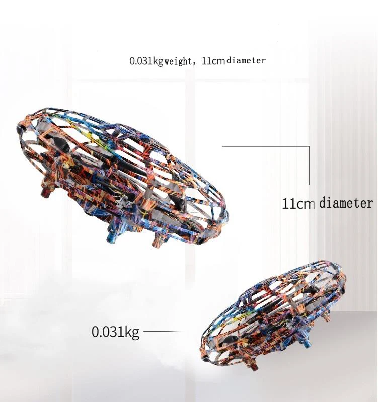 
 Ytsky XYT1908-2 летающая игрушка НЛО с ручным управлением Мини RC дроны Бумеранг спиннинг игрушка  