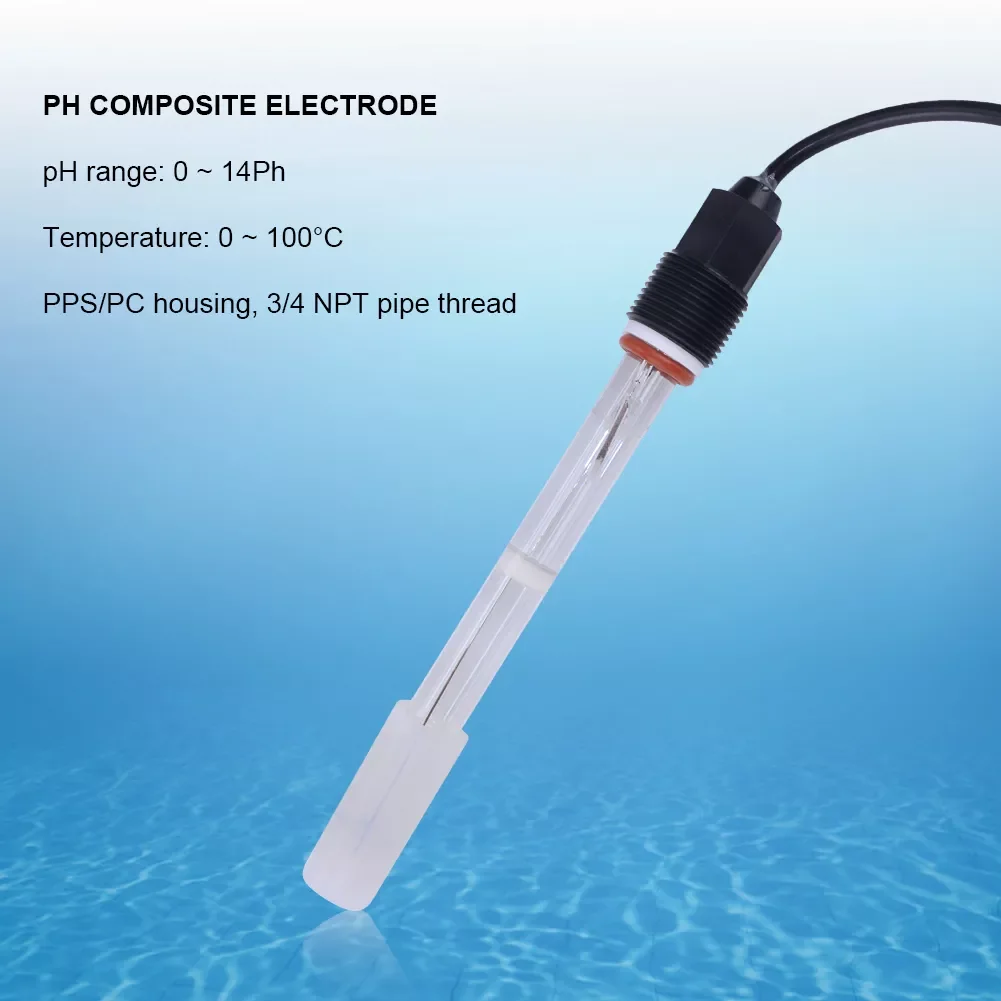 High Ph Electrode High Precision Temperature Glass Good Price Ph Probe