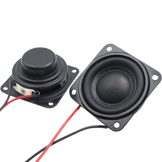 40MM 4040 4 Ohm 5W High Decibel Iron Loudspeaker With Wire JST 2.0 Connector 40 MM 4Ohm 5 Watt Speaker For DIY Home Theater