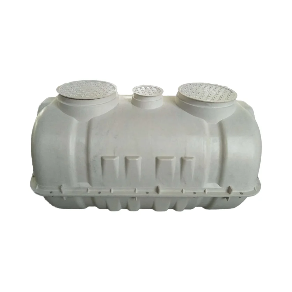 Customized Capacity Fibreglass Reinforced Plastic Material SMC Molded Household HDPE Septic Tank