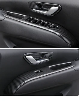 Interieur Accessoires Voor Hyundai Voor Tucson NX4 2021 2022 2023 2024 Dashboard Meter Instrumentenpaneel Cover Navigatie Trim Interieur Accessoires Auto interieursticker (Kleur : Carbon Fiber