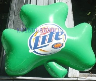 2024 Hot Sale Artificial Inflatable Shamrock, Giant Inflatable Trefoil for Parade
