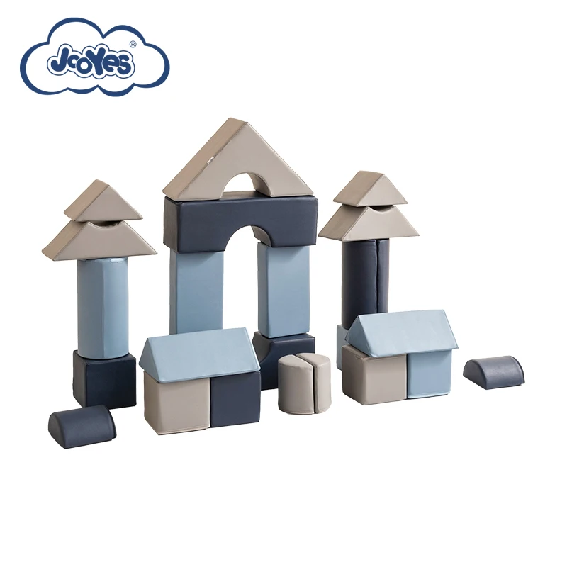 Modern design kids jumbo soft blocks preschool soft bag big building ...