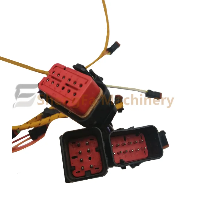 231-1664 проводка провода модулирующей лампы монтажной схемы E65C клапана основного управляющего воздействия экскаватора