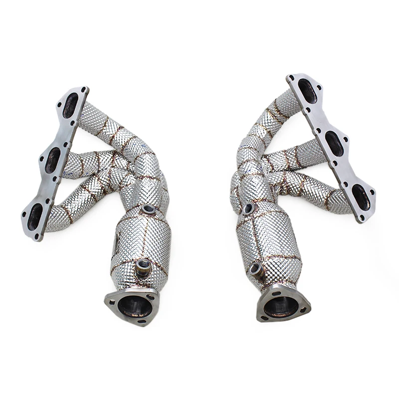 Exhaust Manifold With Catalyst For Porsche 718 Cayman Spyder GTS / GT4 4.0L 2025 Stainless Steel