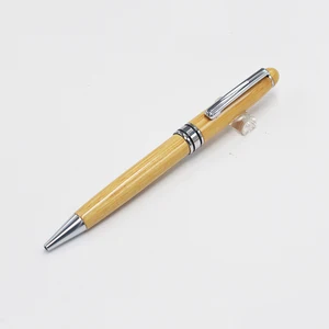 Hot Selling Luxury Promotion Business Gift Wood Bamboo Pen With Custom logo School &Office Supplies Christmas Gift Bamboo Pen