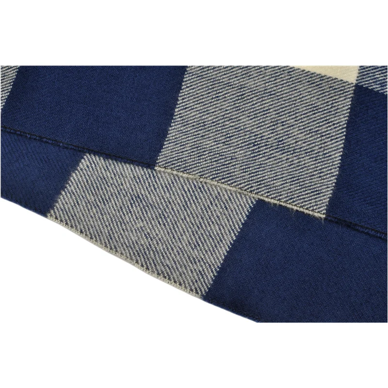 Синий Феникс 100% акриловый клетчатый легкий диван на заказ для лета дешевая оптовая продажа